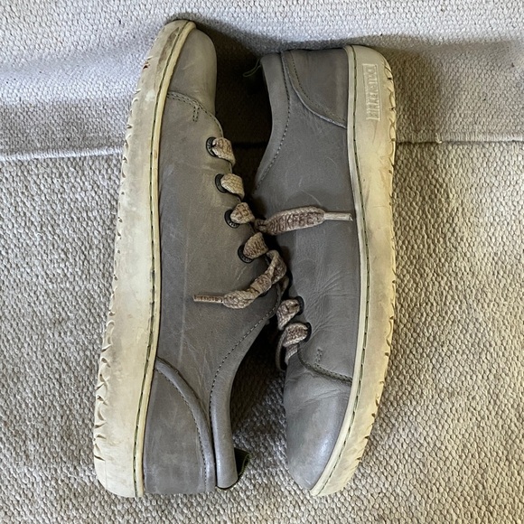 Birkenstock women’s size 38 gray Sneakers - leather upper and footbed - Picture 11 of 16